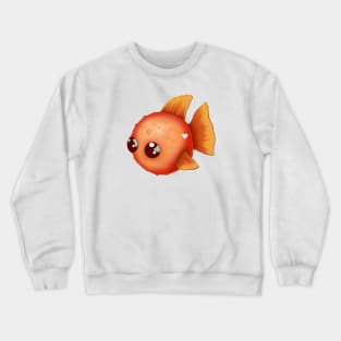 Cute Fish Drawing Crewneck Sweatshirt